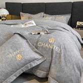 60S Luxury Embroidery Thickened Duvet Cover | Yedwo Home